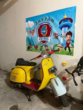 Dijual Vespa Rally Basic Sprint Bagol Mesin Spartan