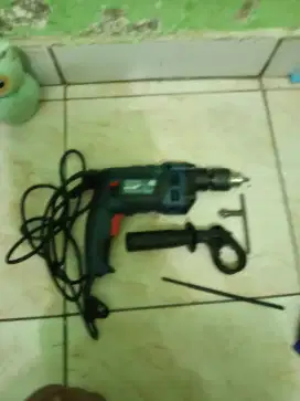 Jual bor bosch GSB 16 re 95%