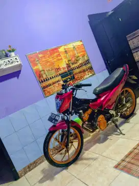 Satria Fu 150 Tahun 2015 Kumplit Pajak mati Kaleng panjang sampe 2027