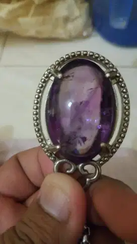 Liontin kecubung kalimantan