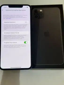 iPhone 11 pm 256GB
ex inter all operator permanen