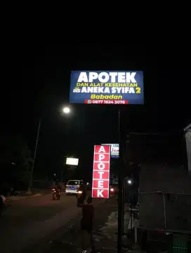 Neon box akerilik