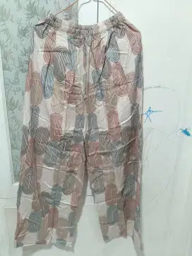 Celana kulot katun rayon