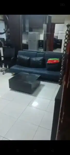 Di jual Sofa bed warna biru