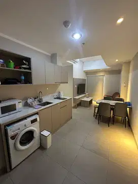 Apartement menara jakarta 3 kamar tidur fully furniahed