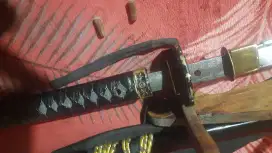 Pajangan Replika Pedang Katana Spring Steel