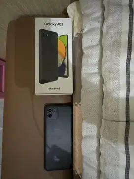 Samsung Galaxy A03 4/64 Hitam Black Fullset
