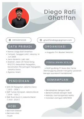 cv riwayat hidup