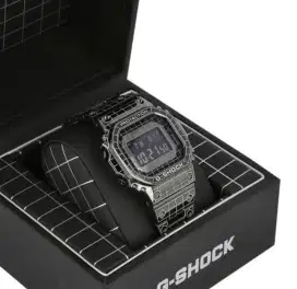 Jam Tangan G-Shock GMW-B5000CS-1DR Full Metal Grid G Shock Original