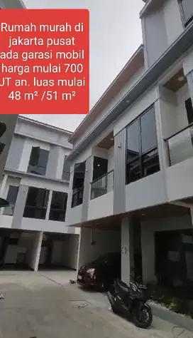 Rumah modern minimalis  kepu 7 Kemayoran Jakarta pusat