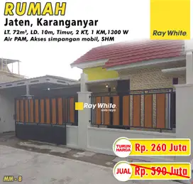 Turun Harga Lagi Sampai Deal Dijual Rumah Murah Siap Huni Lokasi Jaten