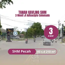Strategis 3 Menit Jl Adisucipto Colomadu, SHM, 94 m2