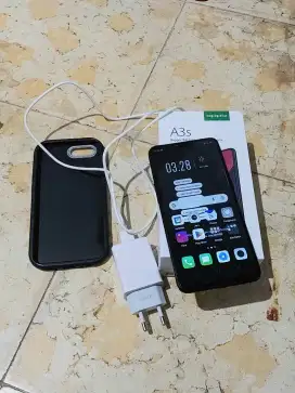 Oppo A3S Hitam 6/128 like new