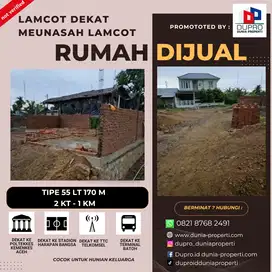 Rumah Baru di Lamcot – Dekat Meunasah, Lingkungan Nyaman & Strategis