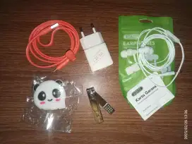 Cas + USB + headset dll borongan