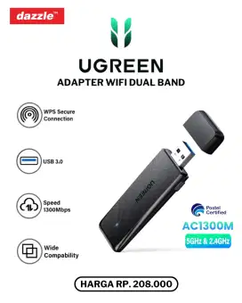 UGREEN WIRELESS ADAPTER DUAL BAND 50340