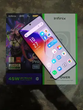 Infinix Note 40 Pro 5G 8+8/256GB Fullset ( Garansi Maret 2026 )