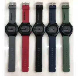 Jam Tangan Pria QuikSilver Drone Bulat Strap Rubber Digital