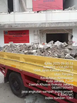 Jasa buang puing sampah