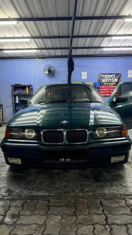 BMW E36 M52b20 320i 1995 Boston Green Full Restore Pajak On