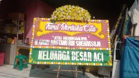 Karangan bunga papan duka cita jakarta