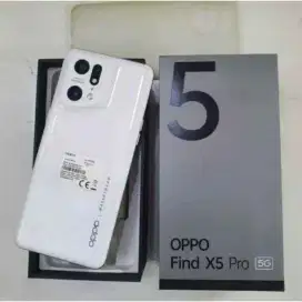 Oppo find x5 pro 5G 12/256 ex resmi white mulus fullset ori