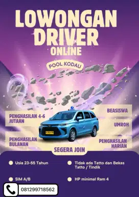 Lowongan driver
