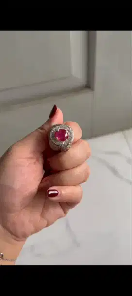 Batu Permata natural Ruby Burma No Hit