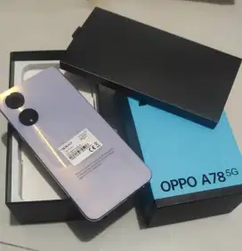 OPPO A78 5G RAM 8/256 Lengkap
