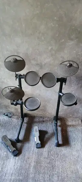 Jual 1 set rangka dan pad Drum Elektric (Tanpa Module)