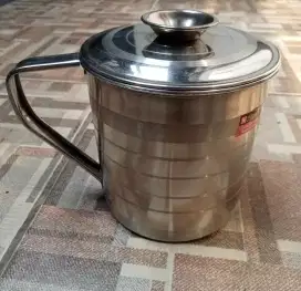 CANGKIR BESAR TUTUP STAINLESS STEEL MERK ROSH