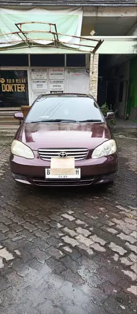 Toyota Altis type j marun