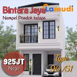 Jual Rumah On progress Lokasi Strategis Dekat Exit Tol Becakayu