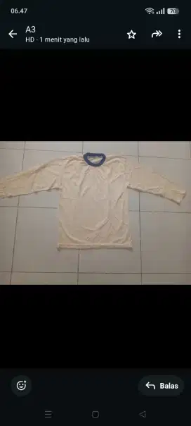 Dijual kaos  lengan panjang tipis bisa untuk kaos iklan