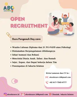 Guru Pengasuh Daycare