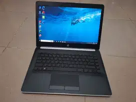 Bismillah dijual laptop hp14 slim amd a4 ram 8gb ssd 512gb nvme m.2