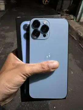 iPhone 13 promax siera blue 128gb inter all operator