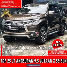 TDP 25 juta Mitsubishi Pajero sport Dakar AT tahun 2019