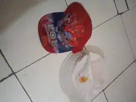 Jual topi LOL anak cewek