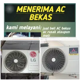 Terima ac bekas rusak
