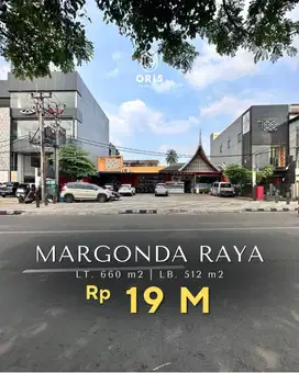 Margonda Raya Depok Area Komersil Dekat Akses Toll & Kampus UI
