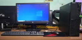1 Set lengkap, Komputer Intel core i3 + Monitor 19 inch