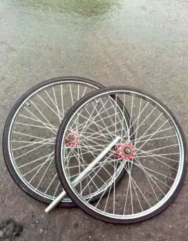 Velg becak roda gerobak ukuran 28