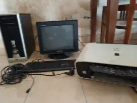 Komputer 1 set plus printer