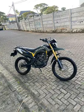 Honda CRF 150L warna langka Hijau