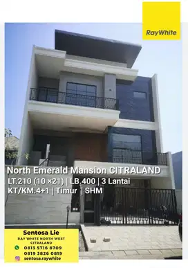Rumah North Emerald Mansion Citraland MARMER + PRIVATE Pool + Furnish