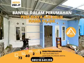 Jual Rumah Guwosari Bantul Dalam Perumahan Free Biaya Lain-lain