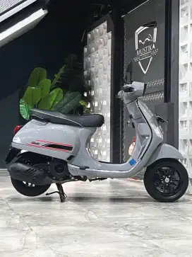 Super Keren ‼️Piaggio Vespa S125 Odo 7rb ‼️th 2022 - Radhe Mustika