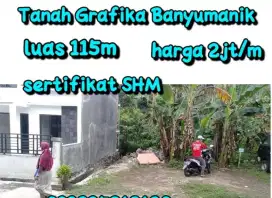Tanah murah strategis dalam perumahan grafika
