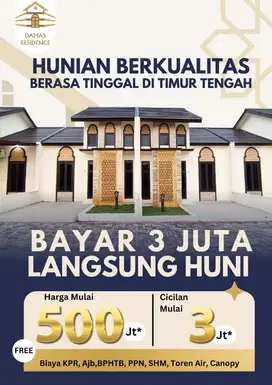 cluster islami Pd udik Kemang Bogor 3jt all in